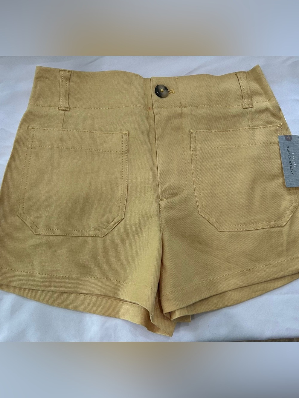 NWT The Colette Shorts by Maeve: Linen Edition - Picture 5 of 6